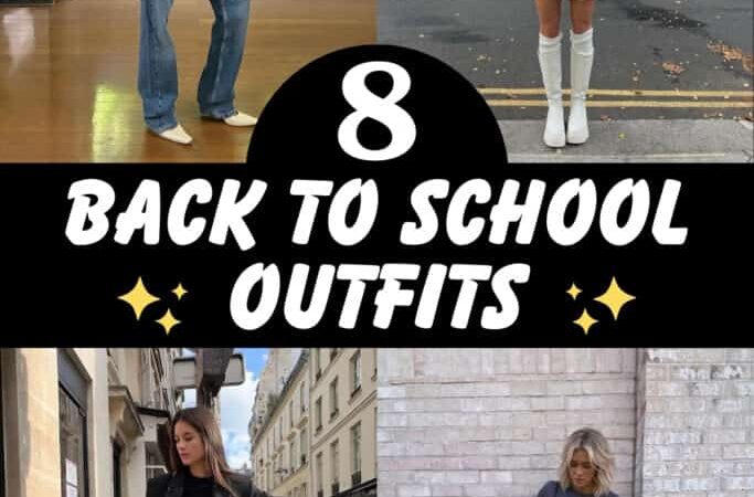 8 Stylish Back to School Outfits to Kickstart the Academic Year